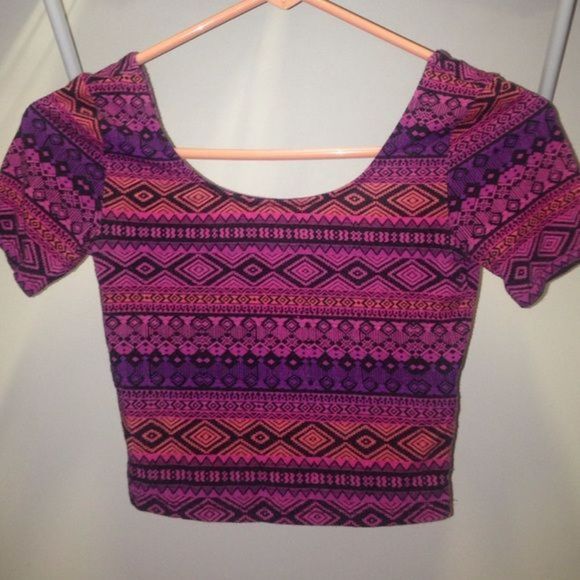 Aeropostale Tops - Tribal Print Crop Top